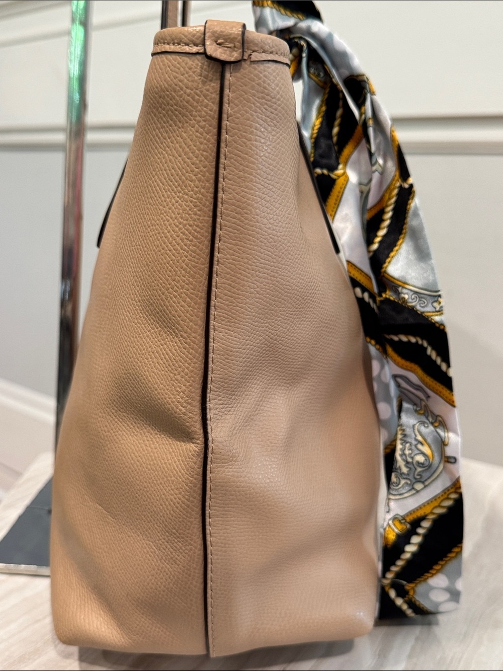 Coach Bag City Zip Tote Tan Leather Tote - Picture 7 of 17